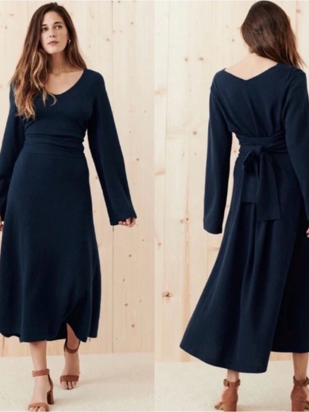Jenni Kayne Everyday Kate Sweater Dress in Navy XS